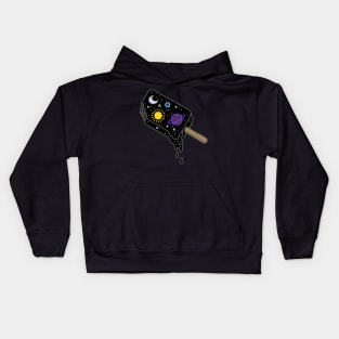 Outer space popsicle Kids Hoodie